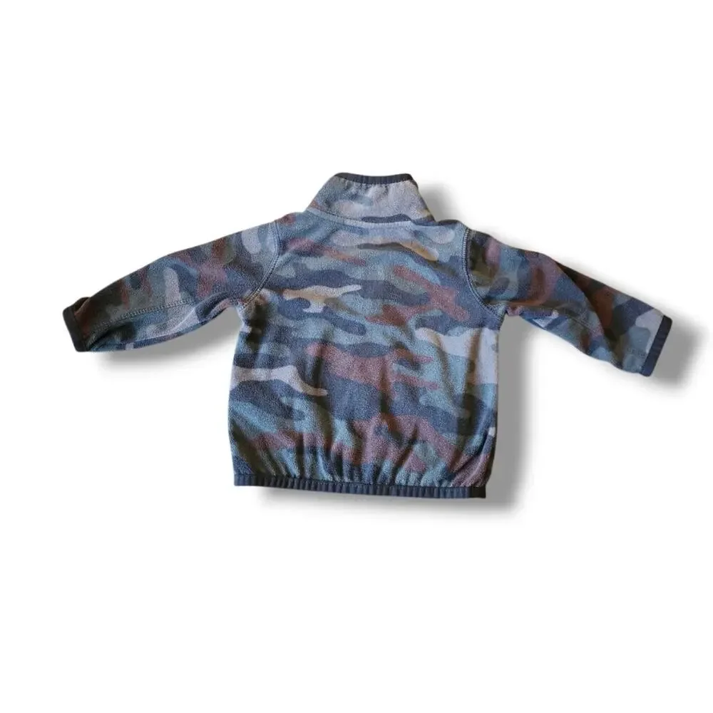 Carter's Camo Full Zip Fleece Jacket